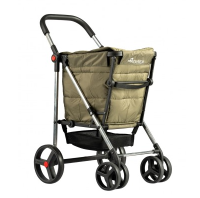 CARRO-COMPRA ROLSER BAS001 BASKET POLAR 4B KAKI